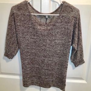 Charlotte Russe marled sweater size small